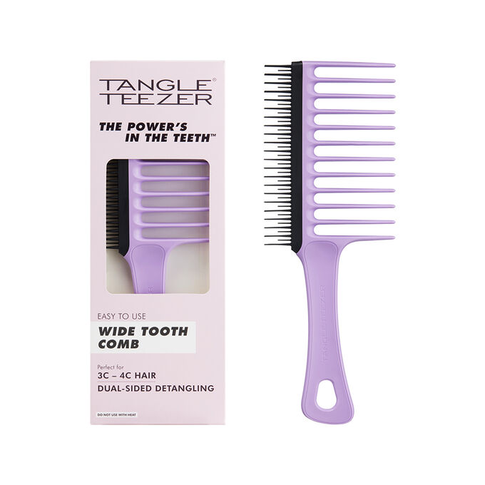 Расческа-гребень Tangle Teezer Wide Tooth Comb Purple Passion