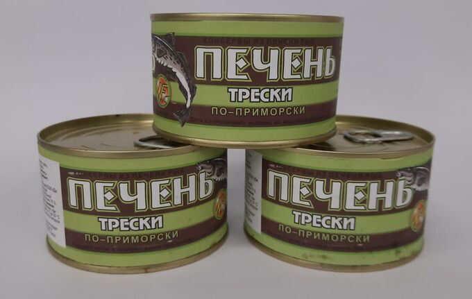 Печень трески по-приморски Норд Фиш Камчатка