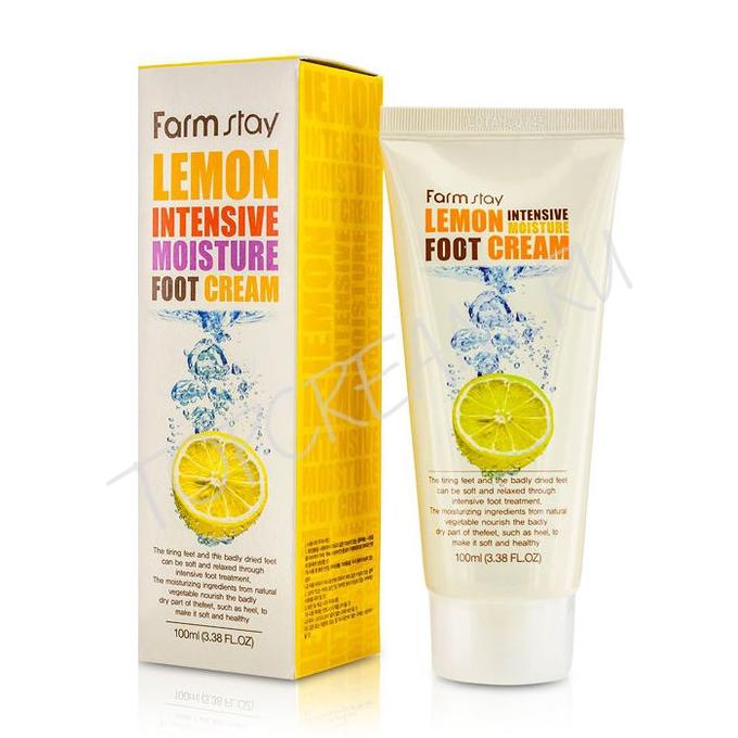 Farm Stay КR/ FarmStay Крем для ног Lemon Intensive Moisture Foot Cream (Лимон), 100мл