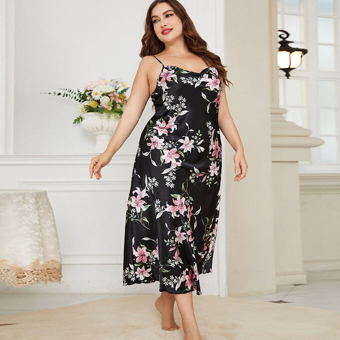 Женская сорочка Plus Size | Туники и Ночные сорочки. Женская домашняя ...