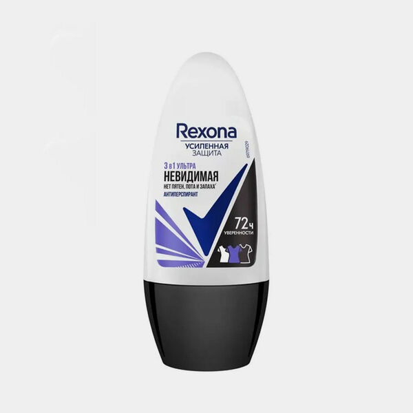 Рексона Део Ролик женский 50мл ультраневидимый, Rexona