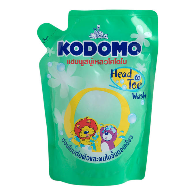 Lion Thailand LION &quot;Кодомо&quot; Средство д/мытья 380мл &quot;От макушки до пяточек&quot; для детей /мяг. уп. (0+)
