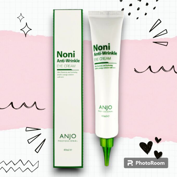 ANJO professional ANJО Professional Антивозрастной крем для глаз с экстрактом НОНИ, Noni Anti-Wrinkle Eye Cream 40 мл.