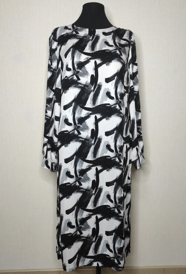 Платье Bazalini 4111 черно-бежевый