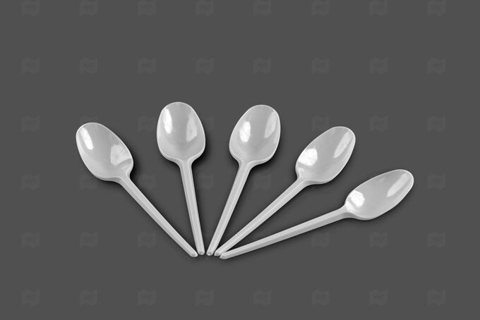 Мир упаковки Ложка столовая 16,5 см PS (100 шт.)