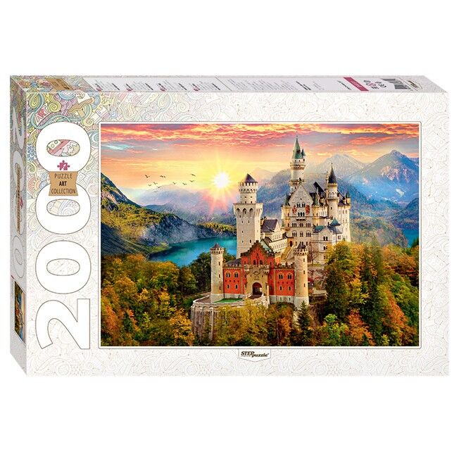 STEP PUZZLE Пазл 2000 Сказочный замок 84031 Степ /9/