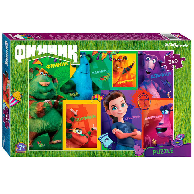 STEP PUZZLE Пазл 360 Финник (Riki) 96136Степ /12/