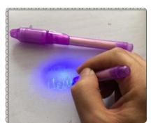 Ручка с невидимыми чернилами