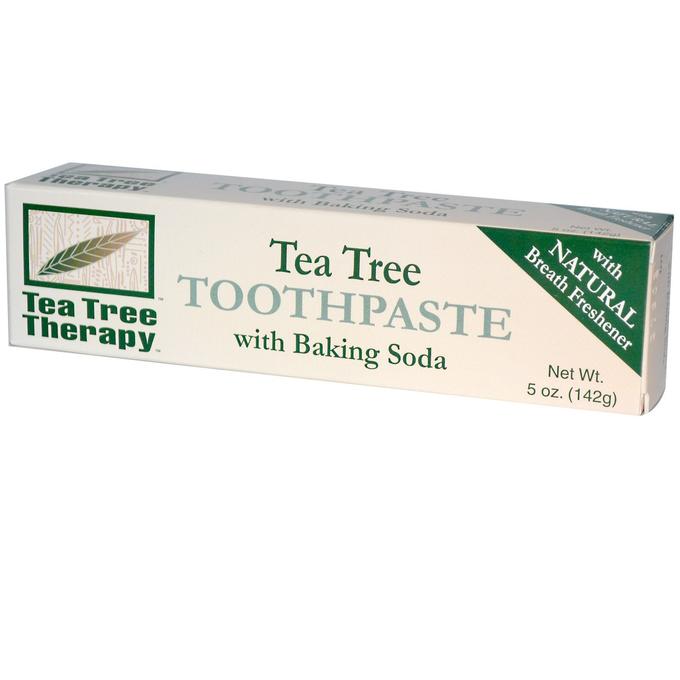 Tea Tree Therapy, Зубная паста с экстрактом чайного дерева и содой, 5 унций (142 г)