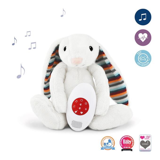 Музыкальная мягкая игрушка-комфортер Биби (BIBI) ZAZU. 1+.