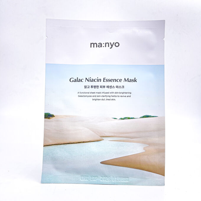 Manyo Осветляющая маска с ниацинамидом  Galac Niacin Essence Mask , 30 мл