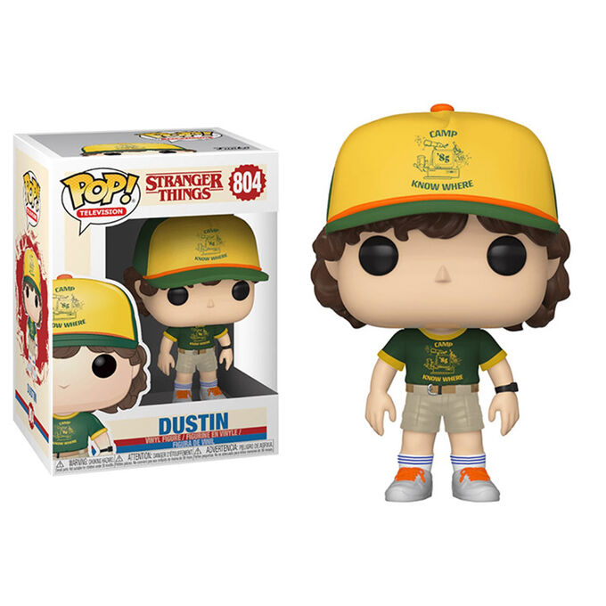 Funko POP! Дастин в форме лагеря (Dustin at Camp Uniform) (PREORDER EarlyNov23) из сериала Очень странные дела