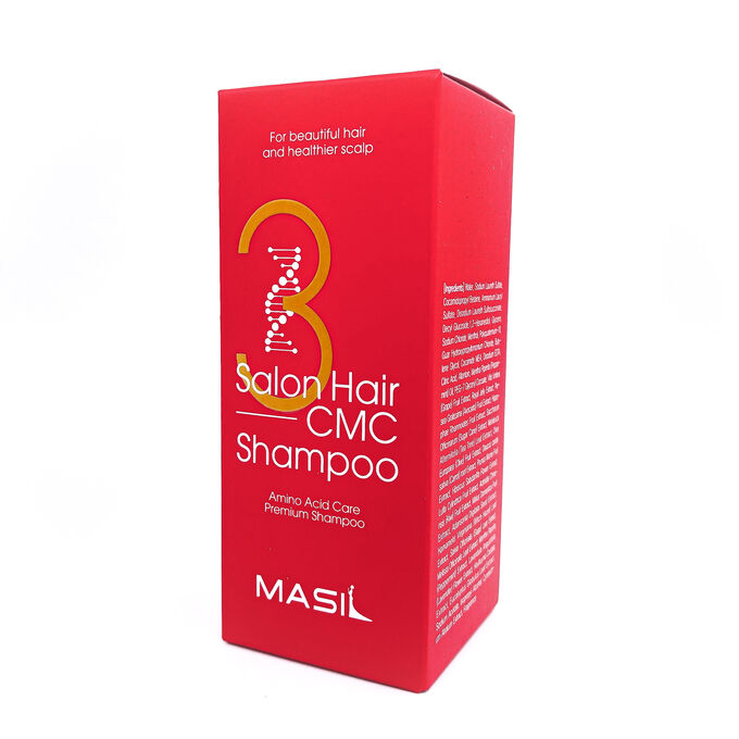Masil Шампунь для поврежденных волос восстанавливающий профессиональный с керамидами 3 Salon Hair CMC Shampoo,150 мл