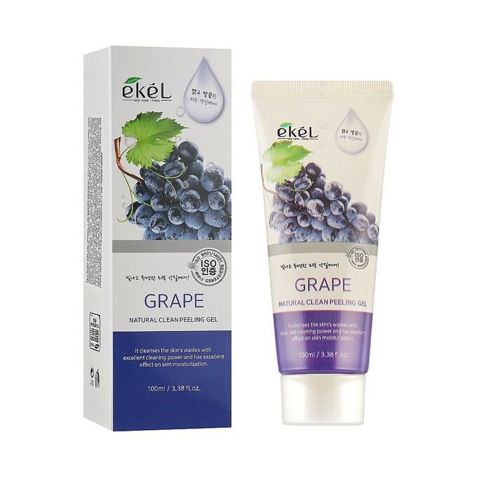 Ekel cosmetics Пилинг-скатка с экстрактом винограда Natural Clean Peeling Gel Grape