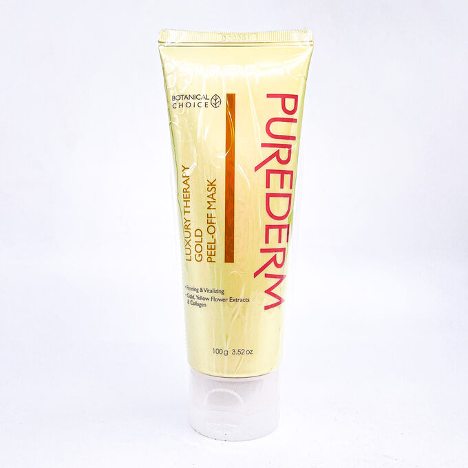 Purederm Маска-пленка для лица с золотом антивозрастная Luxury Therapy Gold Peel-Off Mask, 100 г