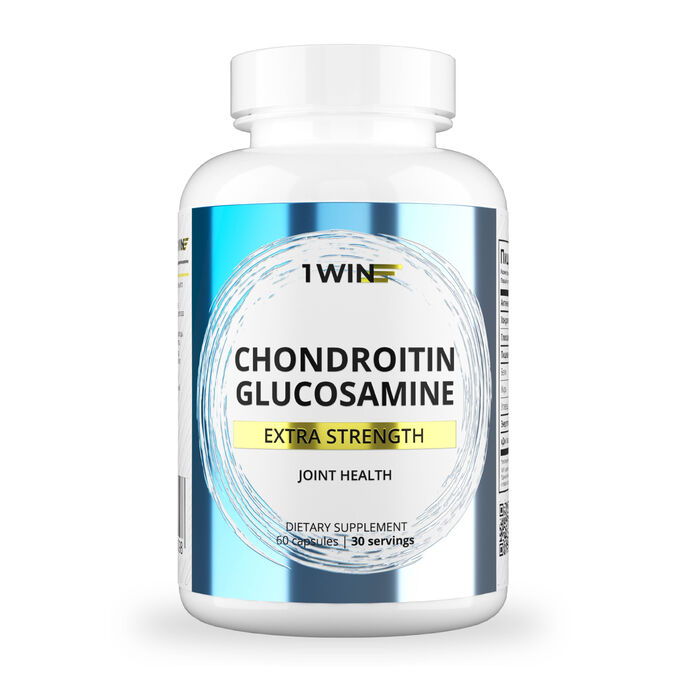 1WIN Хондроитин + Глюкозамин, 60 капсул