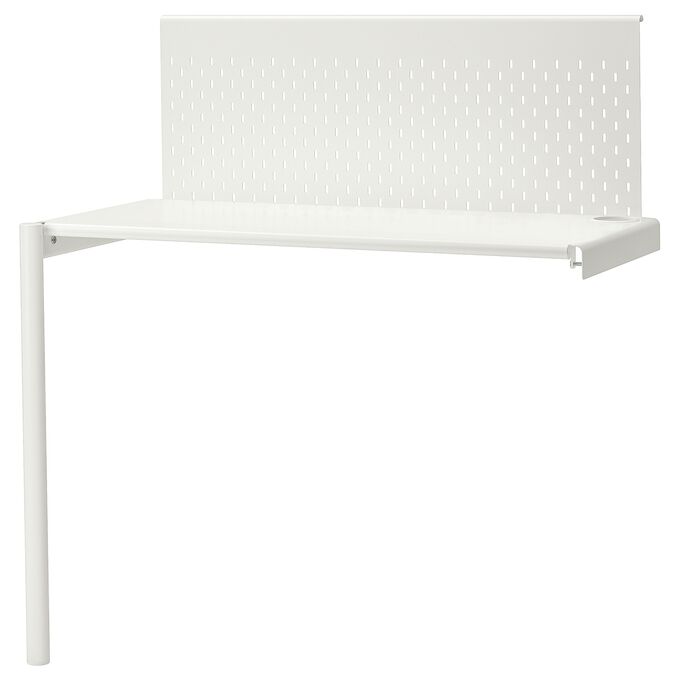 IKEA ВИТВАЛЬ, столешница, белый, 95x45 см