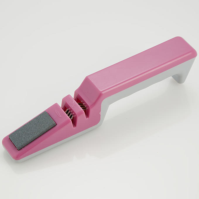 Ножеточка ВЕ-5287 темно-розовая с серым