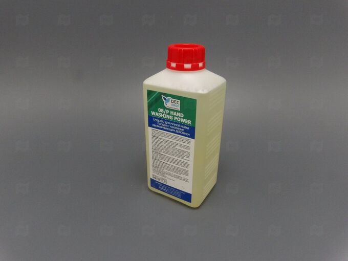 Мир упаковки Ср-во моющее для посуды концентрат 1л DEC PROF 08/P HAND WASHING POWER с обезжир. действием