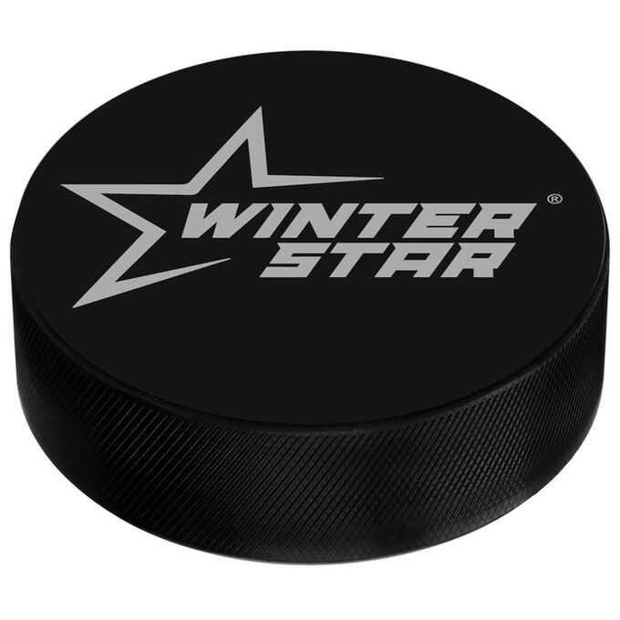 СИМА-ЛЕНД Шайба хоккейная Winter Star, детская, d=6 см