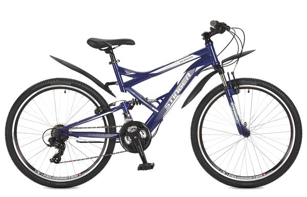 Велосипед Stinger 26&quot; Versus; 20&quot;; синий; TY10/TY300/EF41 #117339
