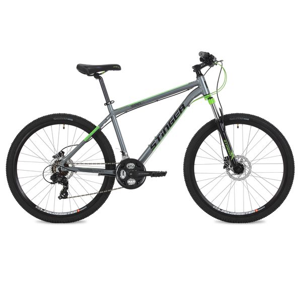 Велосипед Stinger 27.5&quot; Graphite Evo; 16&quot;; серый; TY30/TY300/TS38
