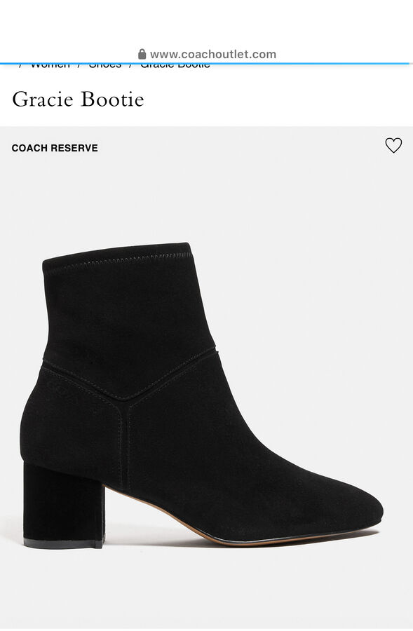 Полусапожки Coach оригинал