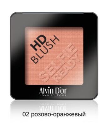 ALVIN D'OR Румяна пудровые В-2 т02 HD Blush selfie ready 6гр
