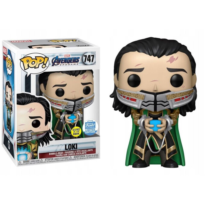 Funko POP! Локи НОВЫЙ Marvel Action Pop Toys Шлем Рисунок Тор Мстители Модели Funko
