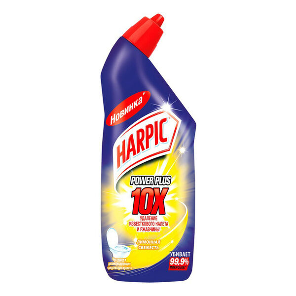 Harpic Power Plus Средство дезинфекции для туалета Лимонная свежесть 700, Харпик Пауэр