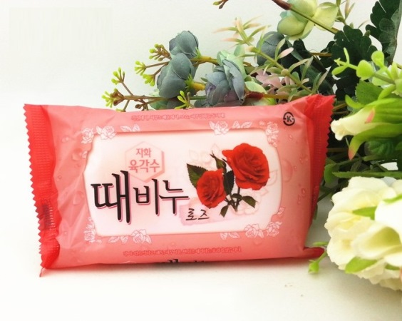Мыло с экстрактом розы, Ю.Корея