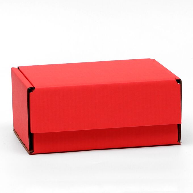 СИМА-ЛЕНД Коробка самосборная, красная, 22 х 16,5 х 10 см