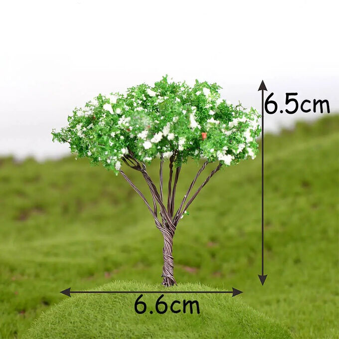 Дерево миниатюрное, Яблоня цветущая 6,5см