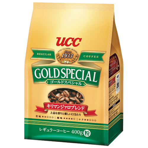Gold special. Кофе молотый UCC Gold Special Килимананджаро. Кофе молотый UCC Gold Special Килиманджаро 400г. Кофе UCC Голд. Японское кофе UCC молотый.