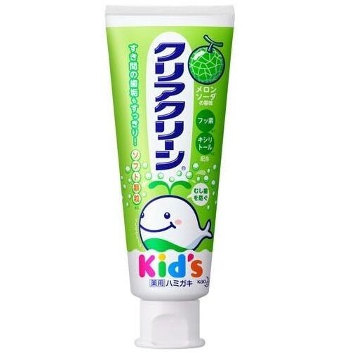 Kao Детская зубная паста &quot;Clear Clean Kid’s&quot; со вкусом дыни (от 3 лет) 70 г 48