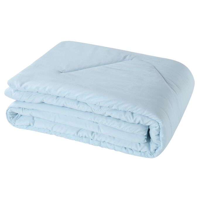 IKEA BRUKSVARA, Одеяло, теплое, светло-голубое, 200х230 см