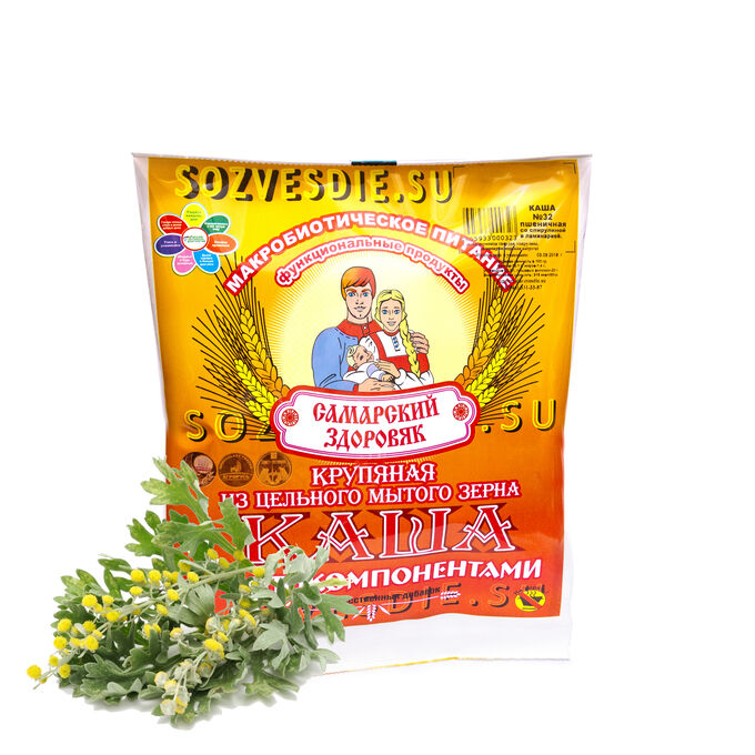 Самарский Здоровяк Каша пшенично-рисовая с пробиотиком и полынью