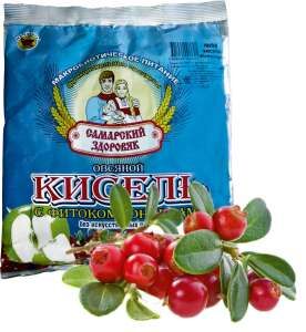 Самарский Здоровяк Кисель Клюквенный