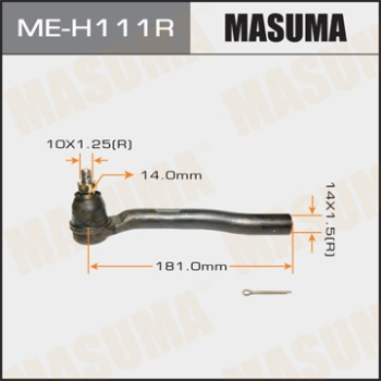 Наконечник рулевой тяги MASUMA  FIT/ GE6, GE8 ME-H111R