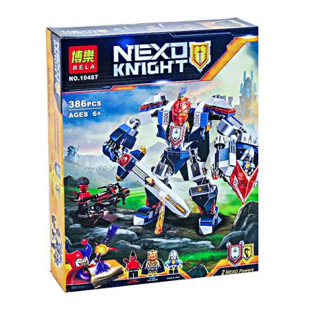 Конструктор Nexо Knights Робот Короля 386 дeт