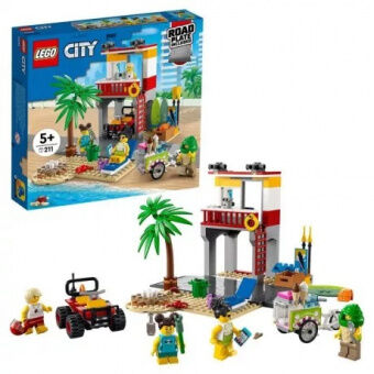 Lego Лего City Пост спасателей на пляже 596361