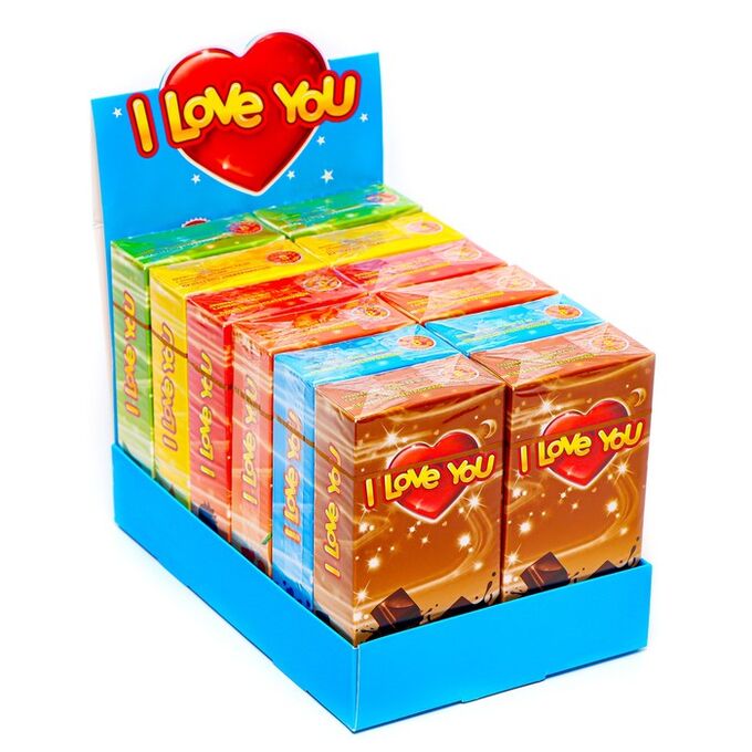 Презервативы I Love You с ароматом фруктов МИКС, 12 шт. | Презервативы ...