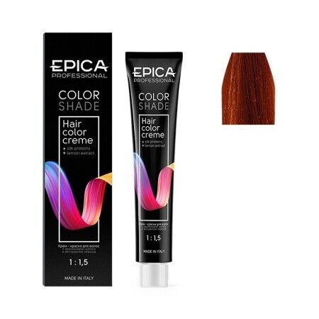EPICA Крем-краска 7.44 Русый интенсывный медный 100 мл, , шт