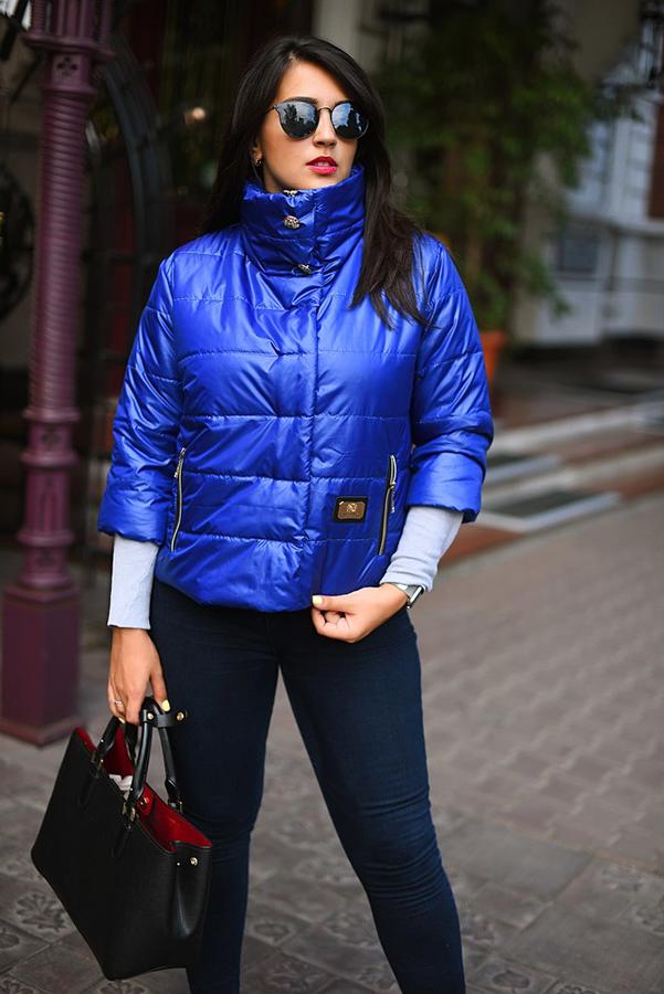 Куртки женские темно синие