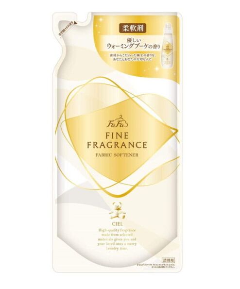 NS FAFA Антистатический кондиционер FaFa Fine Fragrance &quot;Ciel&quot; для белья с прохладным ароматом белых цветов 500 мл (мягкая упаковка)
