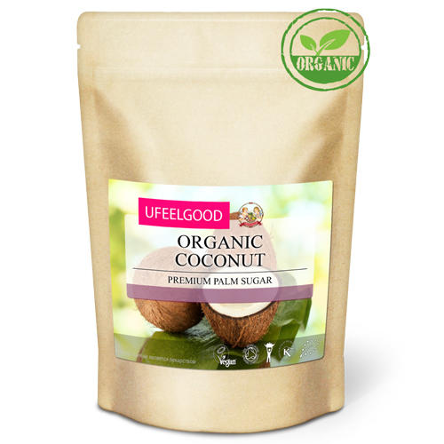 Сахар кокосовой пальмы Coconut palm sugar Ufeelgood