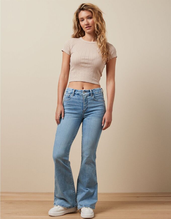 American Eagle AE Luxe Super High-Waisted Flare Jean