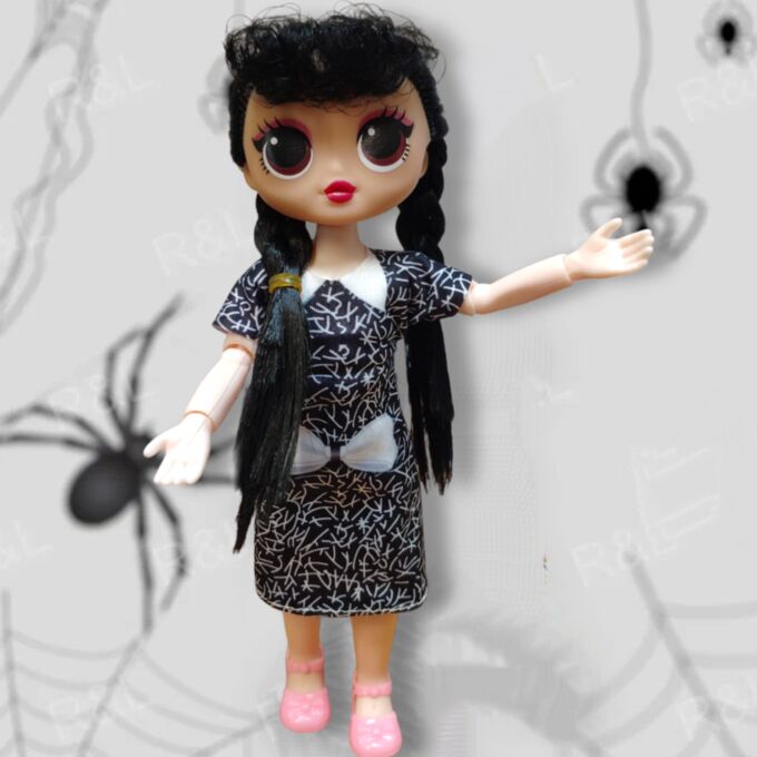 Кукла шарнирная Wednesday Addams