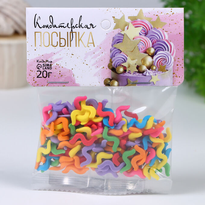 Цветная посыпка для выпечки