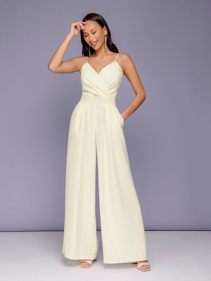 1001 Dress / Комбинезон белый с открытыми плечами | Распродажа ...